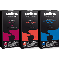 200 LAVAZZA Capsules Compatible Nespresso