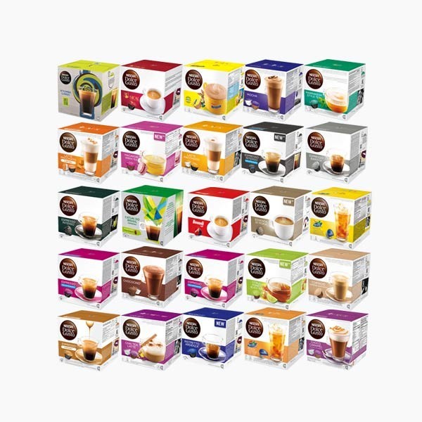 192 Coffee Capsules Nescafe Dolce Gusto Choose Your Flavors
