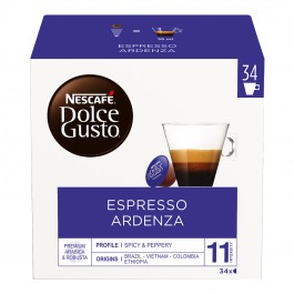 102 Capsule Nescafè Dolce Gusto Espresso Ardenza Magnum Pack 