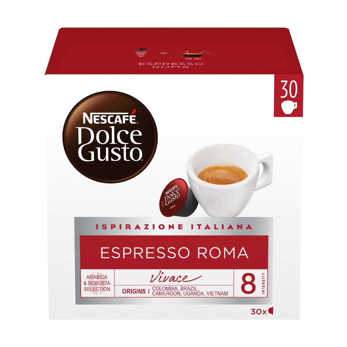 90 Capsule Nescafè Dolce Gusto Espresso Roma Magnum Pack