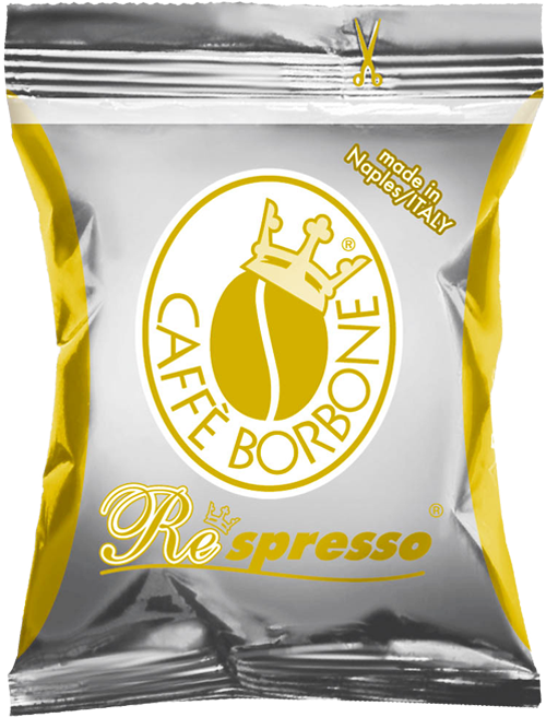 100 Capsules Nespresso Compatible CAFFE' BORBONE Miscela Oro