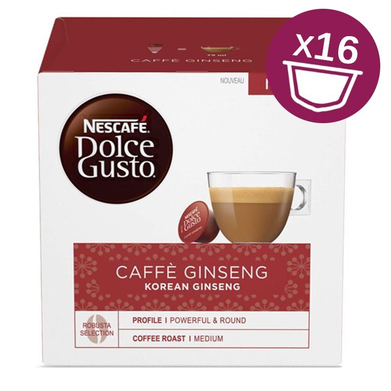 Nescafe dolce gusto ginseng capsule